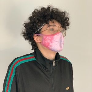 Tie Dye reusable Face Mask Pluto Set